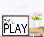 Let's play Sign