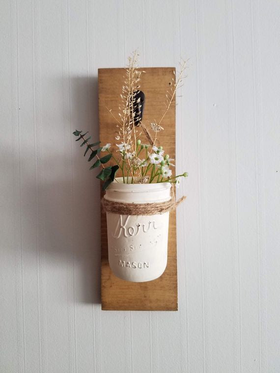Mason Jar Wall Sconce DIY Kit