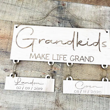 GMLG Tabs Personalized Sign