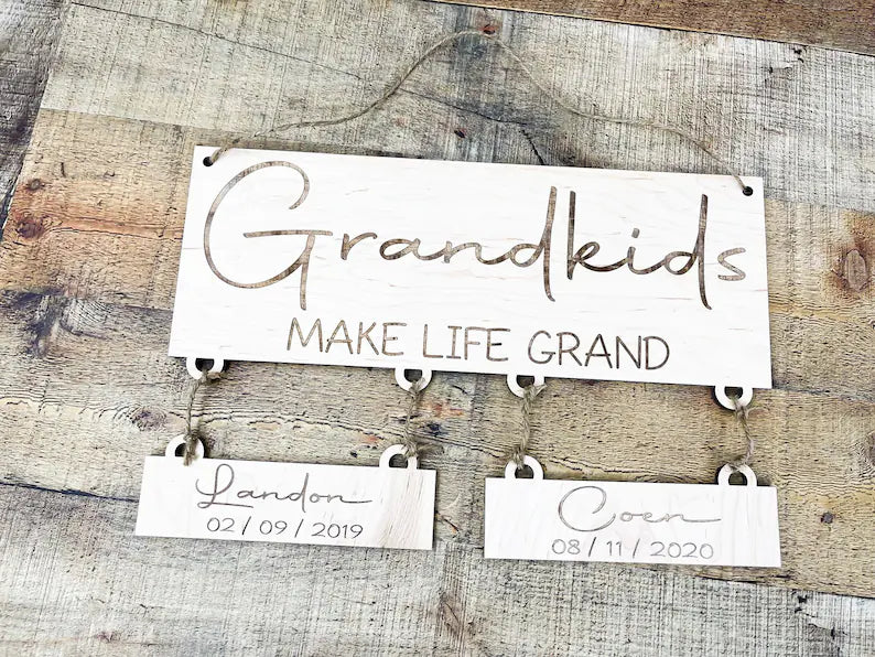 GMLG Tabs Personalized Sign