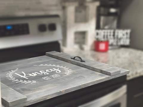 Stove Top Cover - noodle board