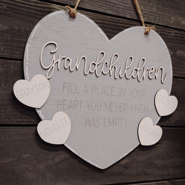 16” GRANDCHILDREN IN MY HEART