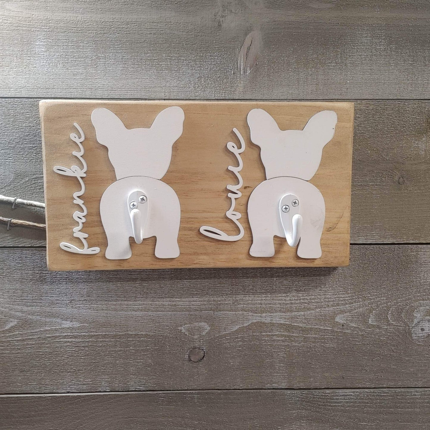 Dog butt leash holders