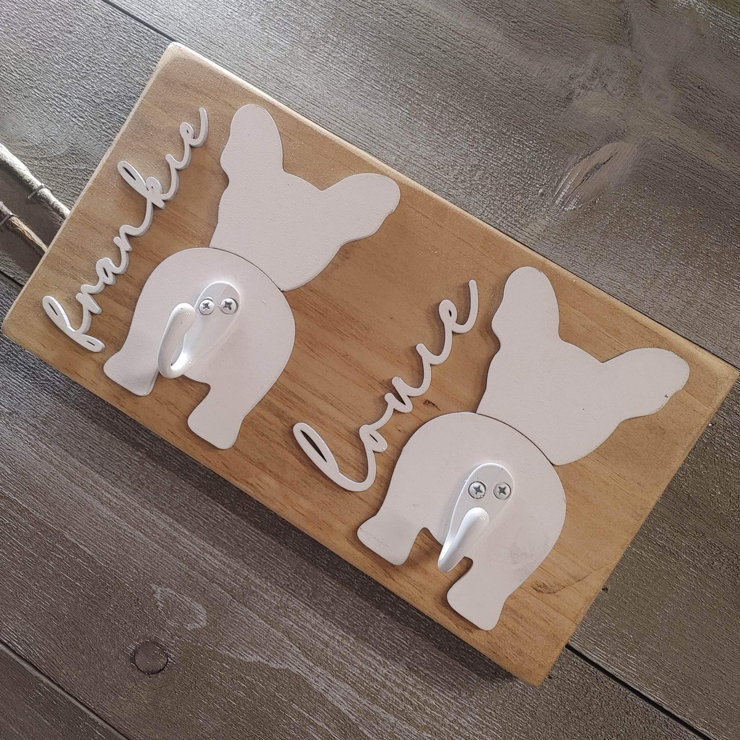 Dog butt leash holders