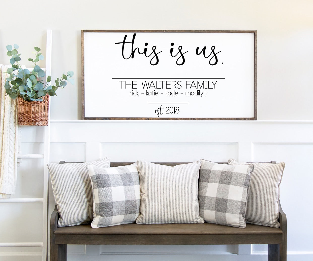 Personalized This Is Us Sign