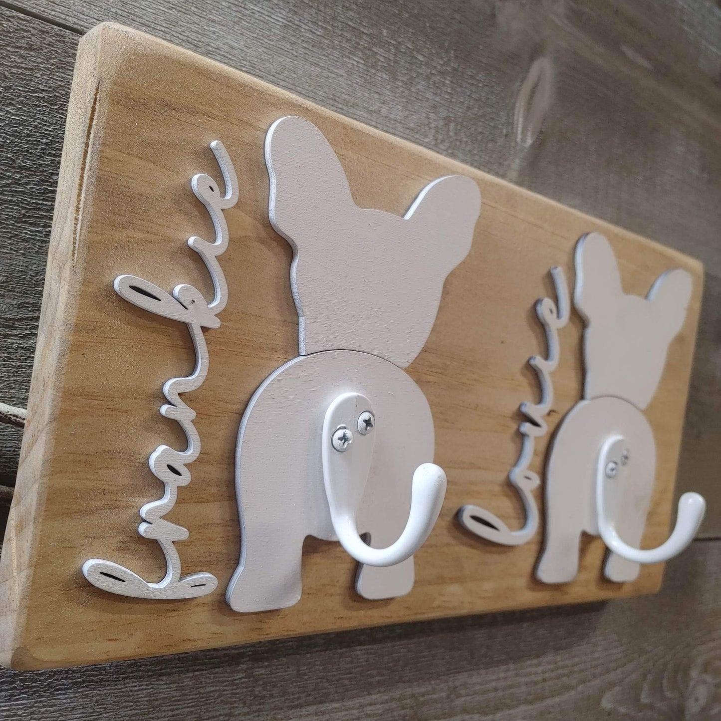 Dog butt leash holders
