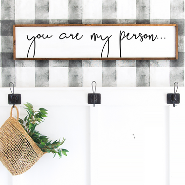 You are my person