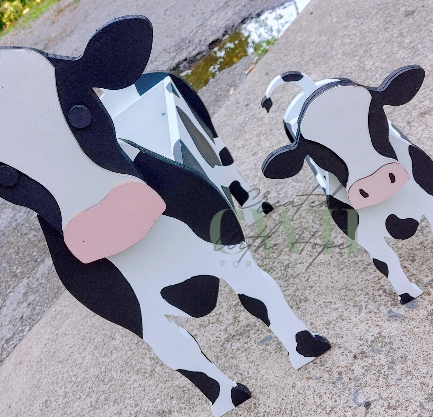 Mini Cow Planter